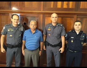 Secretário Municipal de Segurança e Direitos Humanos recebe comando da Policia Militar