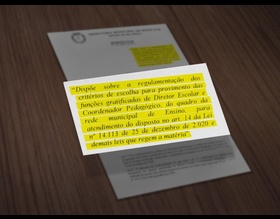 Nomeação de novos diretores e coordenadores pedagógicos será por meio de processo seletivo interno