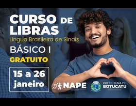 NAPE abre inscrições para mais duas turmas do Curso de Libras