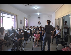 Alunos da Rede Municipal retomam Projeto Escolinha da PM