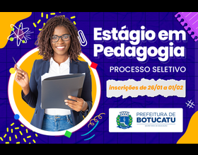 Educação abrirá inscrições para estágio em Pedagogia