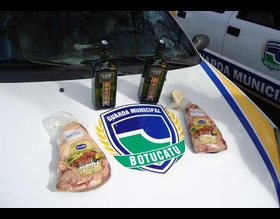 GCM detém acusado de furtar bebida e picanha