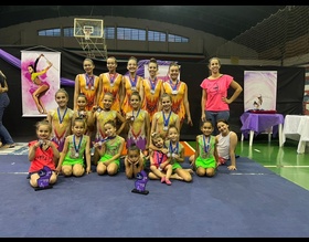 Equipe de Ginástica Rítmica de Botucatu conquista medalhas em competição no final de semana