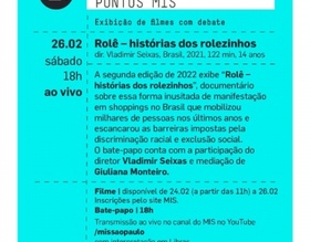Bate-papo de Cinema Pontos MIS | 
