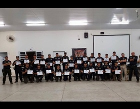 GCM de Botucatu realiza Curso de Patrulhamento Tático Especializado em Araras