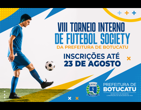 Esporte abre inscrições para Torneio Interno de Futebol Society Masculino