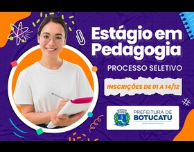 Educação abrirá inscrições para estágio em Pedagogia