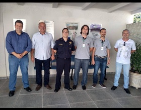 Representantes de Lençóis Paulista visitam GCM de Botucatu para implantação de modelo na cidade