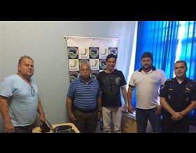 GCM de Botucatu recebe comitiva de Itatinga