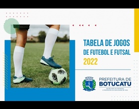 Esporte divulga tabela dos jogos dos Campeonatos de Futebol nesse final de semana
