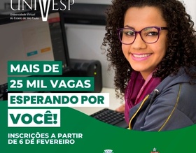 Inscrições para o Vestibular 2023 da Univesp seguem até quinta-feira, 30