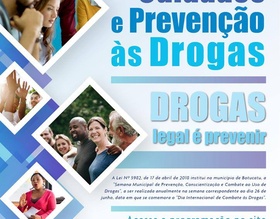 Botucatu terá programação especial para o Mês de Cuidados e Prevenção às Drogas