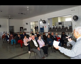 Secretário de Segurança realiza palestra no Centro de Lazer Nova Aurora