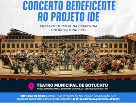 CONCERTO BENEFICENTE AO PROJETO IDE