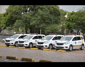Guarda Municipal recebe reforço na frota, com aquisição de 4 viaturas
