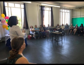 Idosos do CRAS Sul participam de café da manhã em comemoração a Semana do Idoso