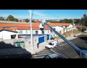 Câmeras de monitoramento começam a ser instaladas nas escolas municipais