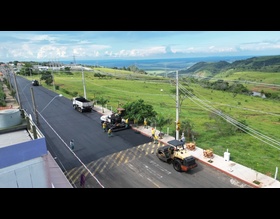 Infraestrutura inicia recape nas ruas do Bairro Alto