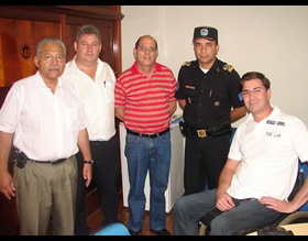 Vereadores de São Manuel visitam GCM