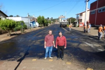 Mais R$ 110 mil em recapeamento asfáltico