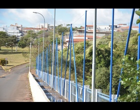 Ponte Cruzeiro do Sul recebe alambrados de proteção