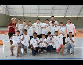 Escola Jonas Alves recebe Festival de Tênis