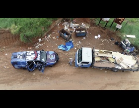 Mais um descarte irregular de entulho flagrado pela Guarda Civil Municipal de Botucatu