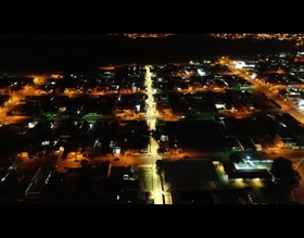 Jardim Monte Mor recebe iluminação de LED em vielas