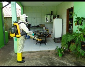 Vigilância Ambiental em Saúde realiza nebulização no Jardim Monte Mor