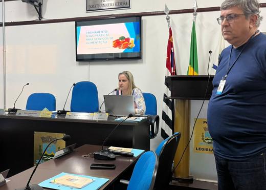 VIGILÂNCIA SANITÁRIA PROMOVE TREINAMENTO PARA COMERCIANTES