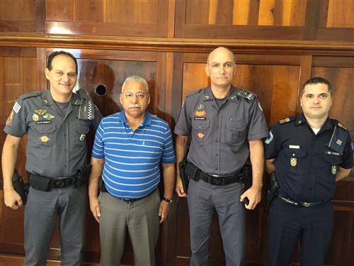 Secretário Municipal de Segurança e Direitos Humanos recebe comando da Policia Militar