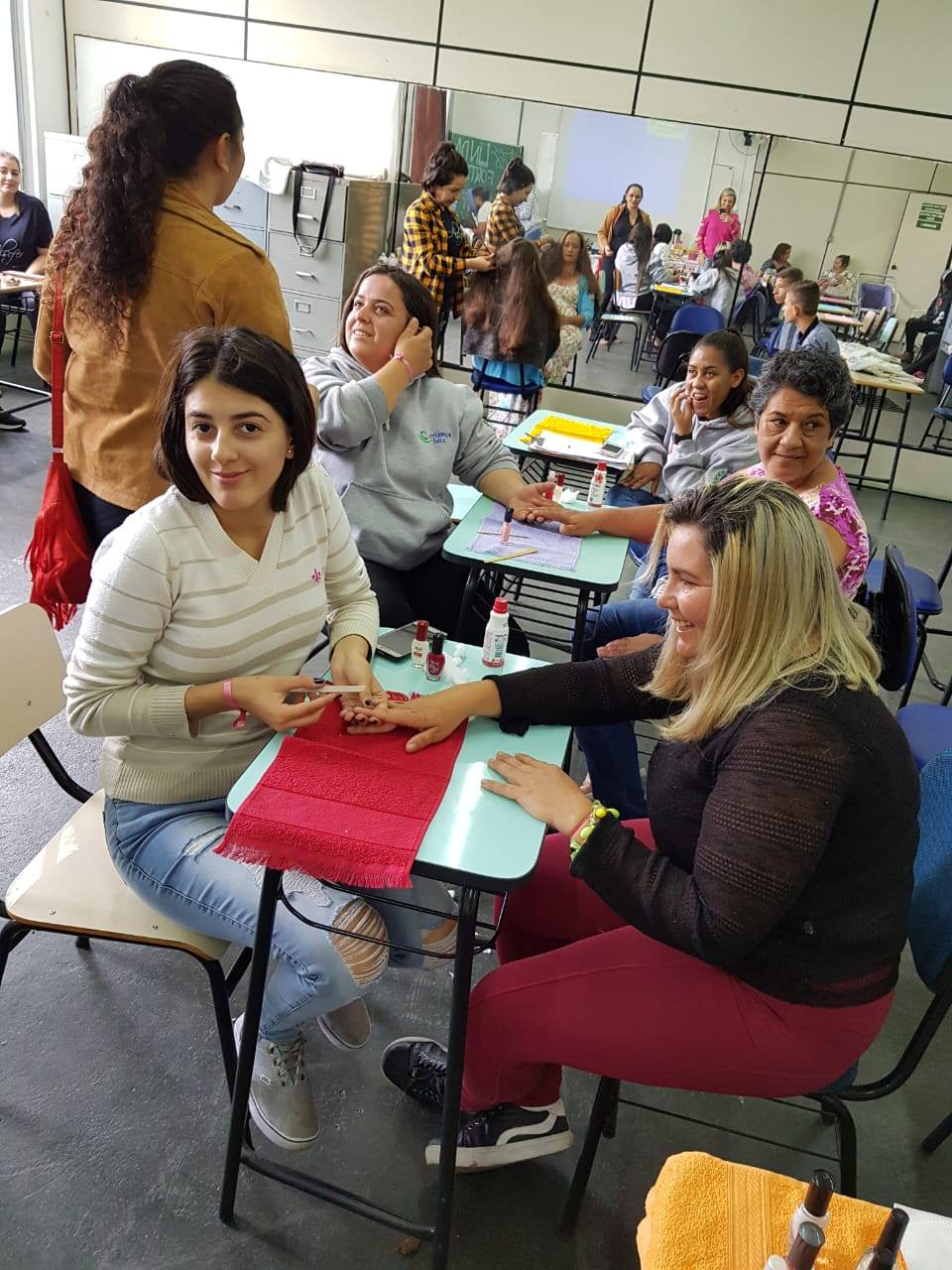 CRAS Sul promove atividade para celebrar o Outubro Rosa