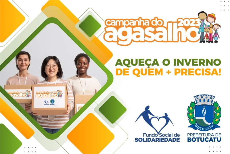 Campanha do Agasalho 2023 começa nesta segunda-feira