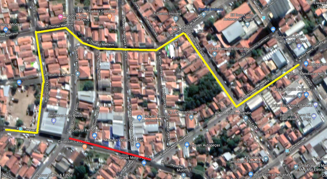 Jaguaribe estará interditada a partir de segunda-feira, 18