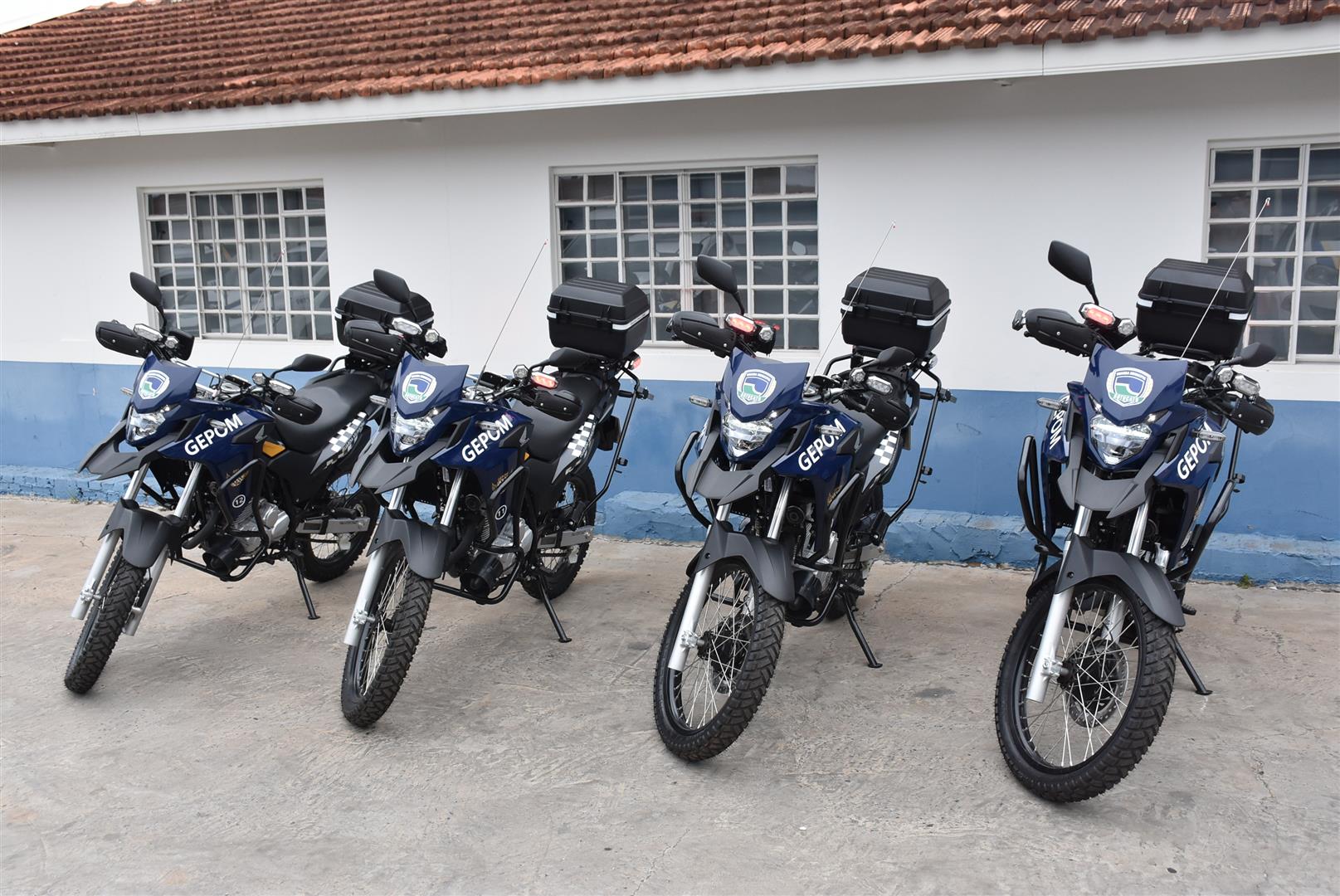 Prefeitura adquire 04 novas motocicletas para a Guarda Municipal