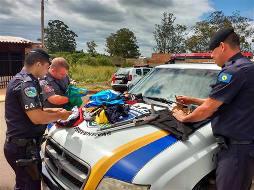 Forças de segurança prendem quadrilha que assaltou residência no Jd. Bom Pastor