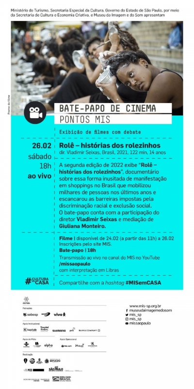 Bate-papo de Cinema Pontos MIS | 