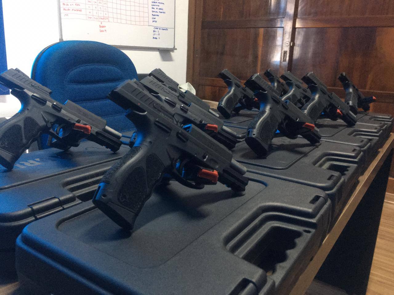 Guarda Municipal adquire 10 novas pistolas semiautométicas