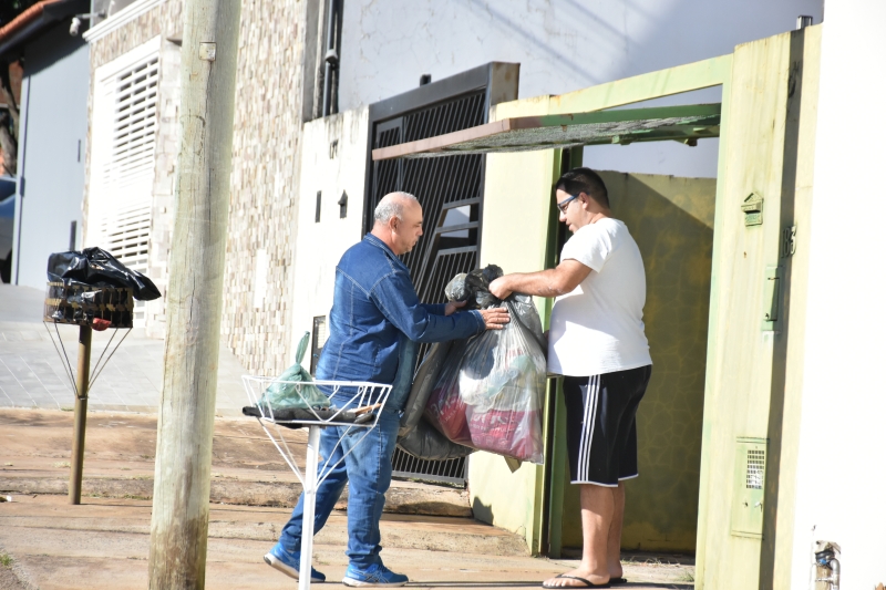 Coleta porta a porta da Campanha do Agasalho será neste sábado