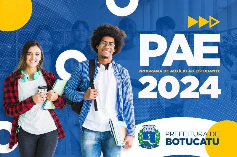 Prefeitura de Botucatu divulga lista de contemplados do Programa de Auxílio ao Estudante (PAE) 2024