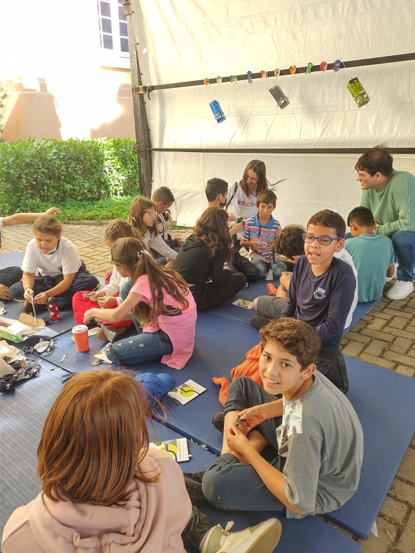 Projeto em escola municipal foi apresentado no Congresso AVISTAR na USP em São Paulo