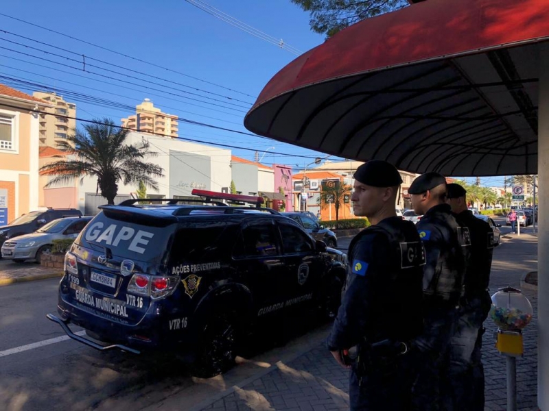 Guarda Municipal reforçará a segurança no comércio e praças