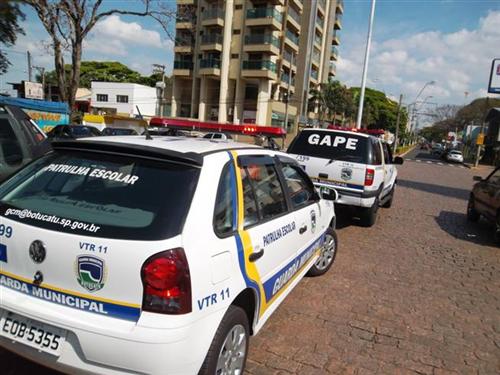 GCM intensifica patrulhamento no comércio de Botucatu