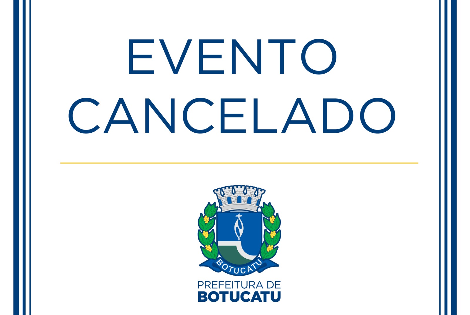 Evento de entrega do Circuito Oval é cancelado