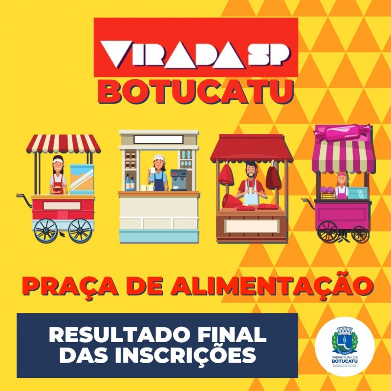 Cultura divulga lista oficial de barracas e Food Trucks para a Virada SP