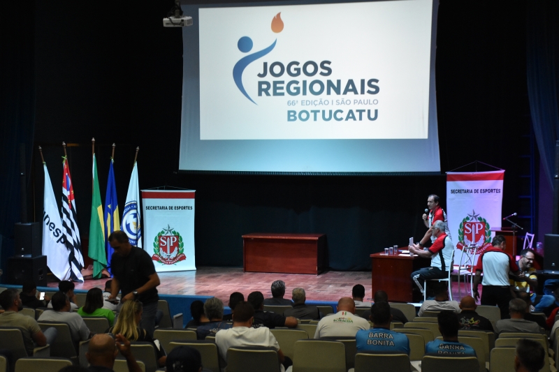 Congresso técnico abre os trabalhos dos Jogos Regionais 2024
