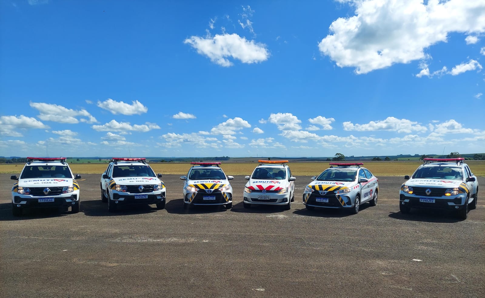 Semutran apresenta viaturas para uso dos Agentes de Trânsito