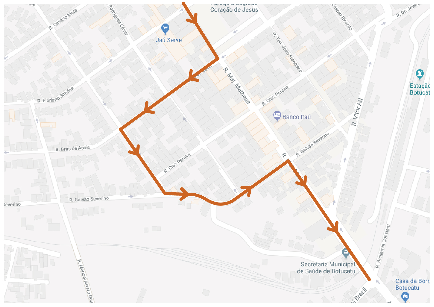 Cruzamento entre Major Matheus e Brás de Assis estará interditado nesta quarta-feira, 13