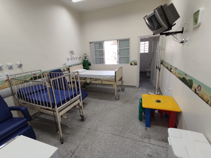 Pronto Socorro Pediátrico abre dez leitos de enfermaria