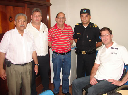 Vereadores de São Manuel visitam GCM